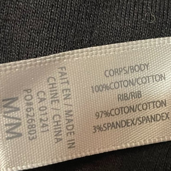 SIMONS Contemporaine Black Brown Velvet Swirl Sweatshirt Top - Picture 5 of 7